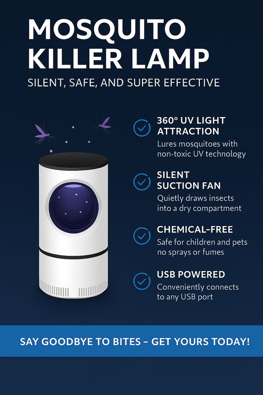 Best Mosquito Killer Lamp in 2025 – Silent, Safe & Super Effective