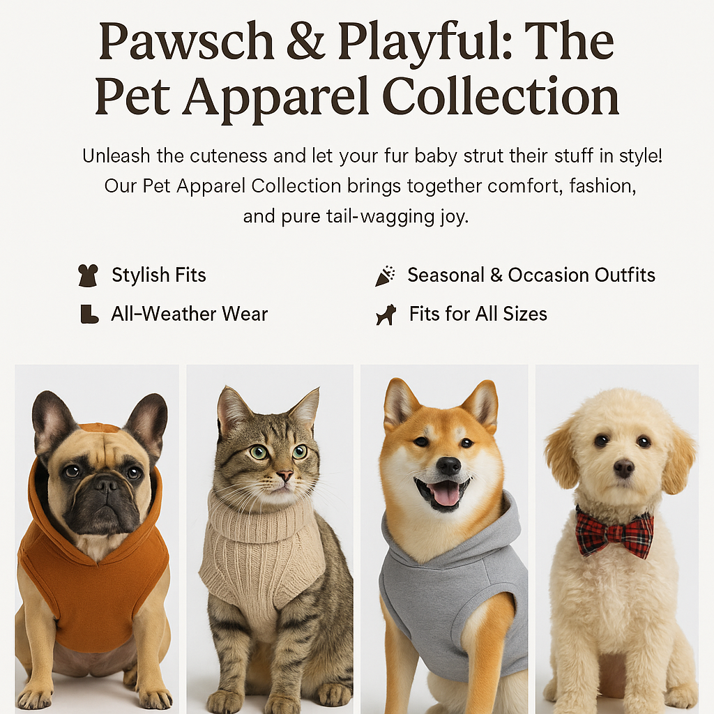 The Pet Apparel Collection
