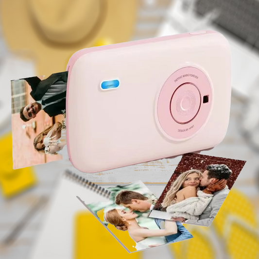 Handheld bluetooth 5.0 Color Printer, Type-C Charging Andriod and IOS compatible