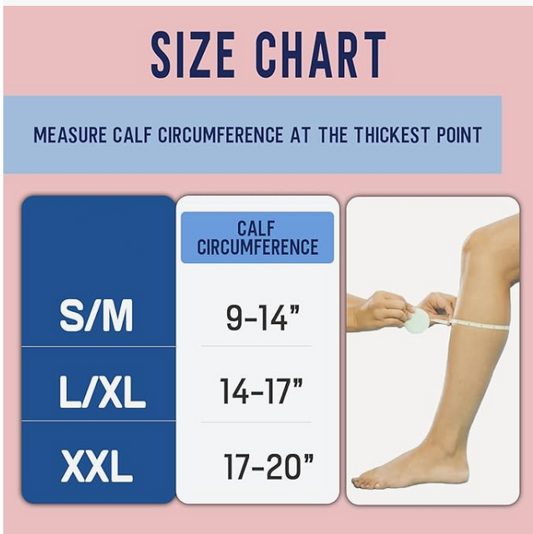 Compression Socks for Men & Women 20-30 Mmhg Knee High (pairs and individual)