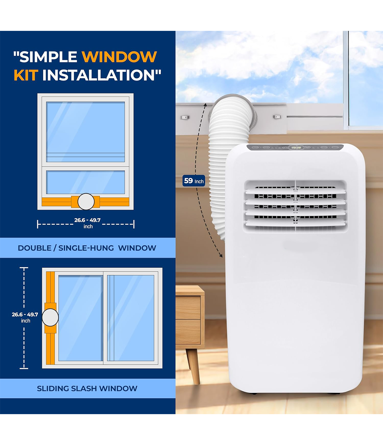 3-In-1 Portable Air Conditioner