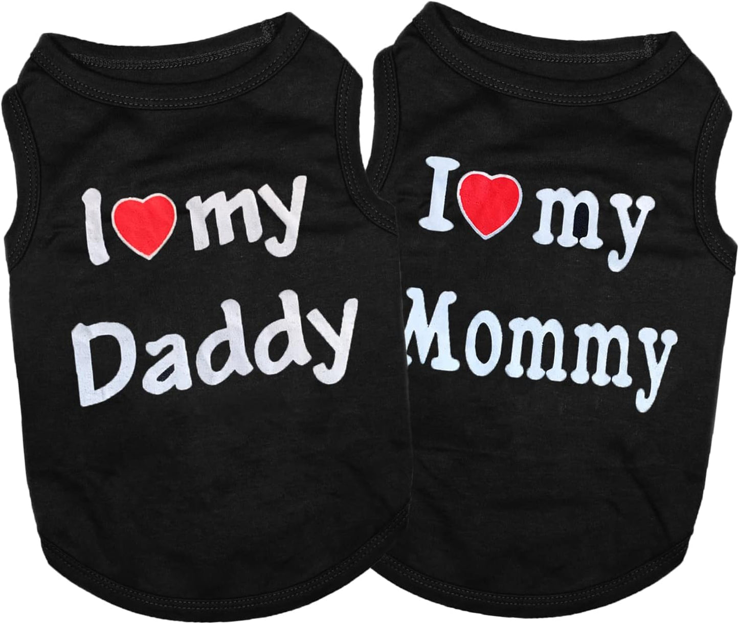 I love you Mommyy/Daddy Dog shirt