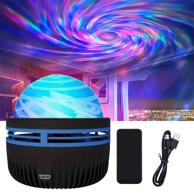 Remote Control Galaxy Sky LED Projector
