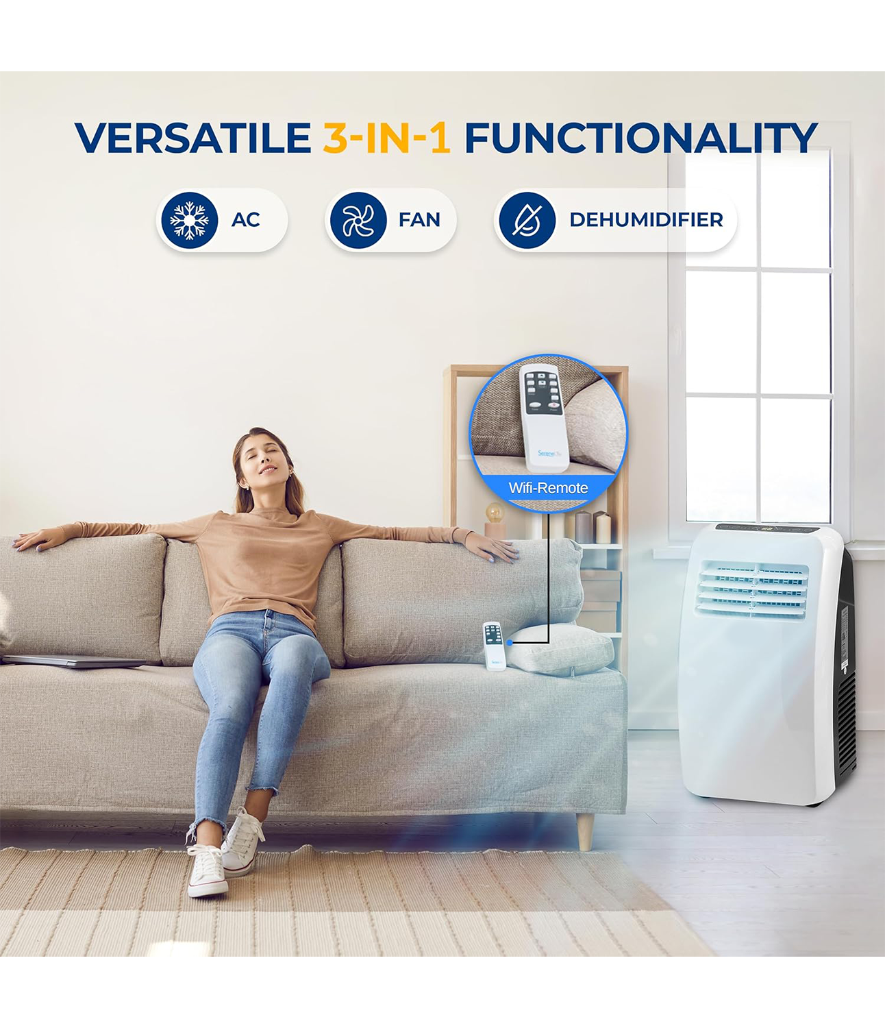 3-In-1 Portable Air Conditioner