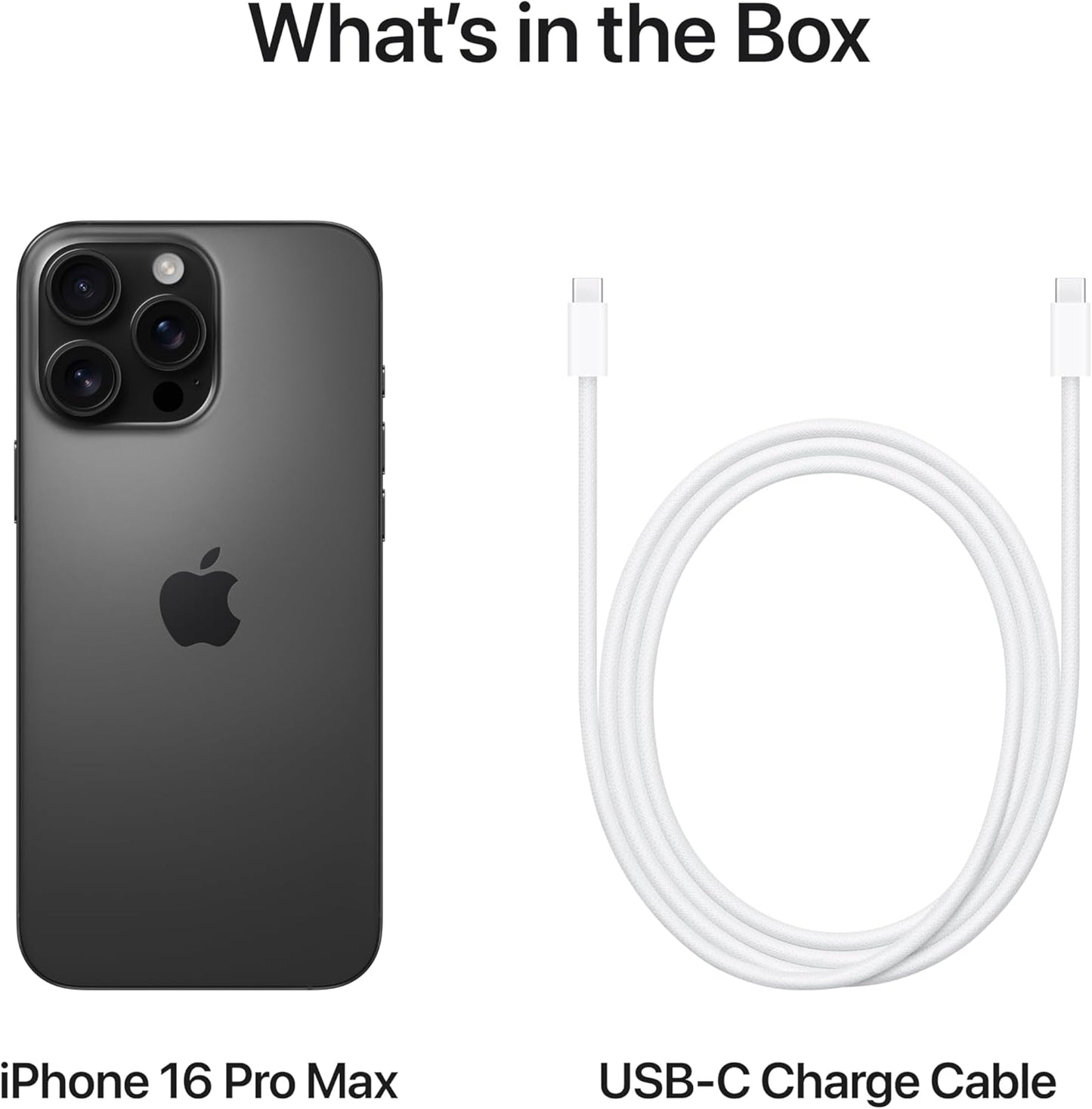 Iphone 16 Pro Max / 256GB / Black Titanium (Unlocked)