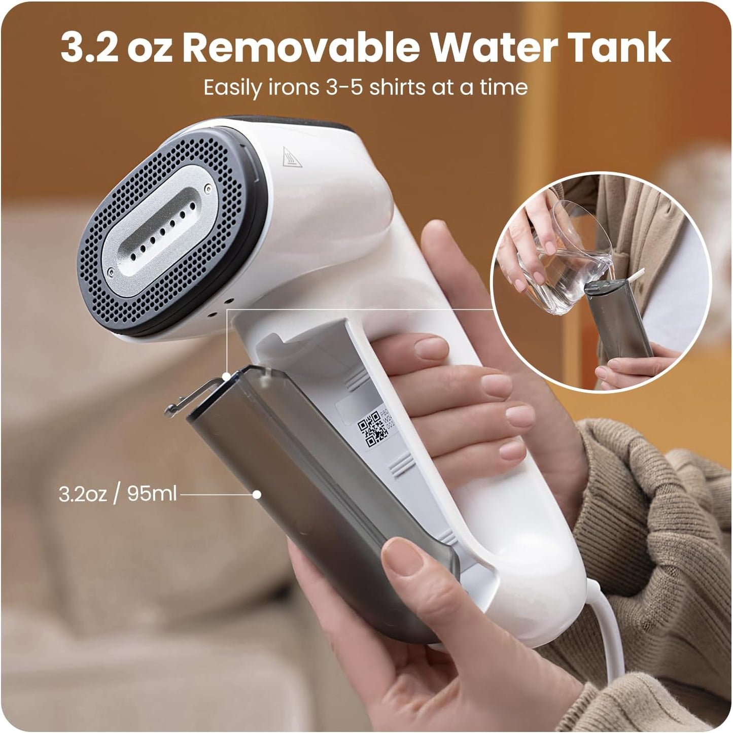  Vacuum Handheld Steam Iron Handheld Portable