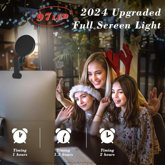 The clip on video light 