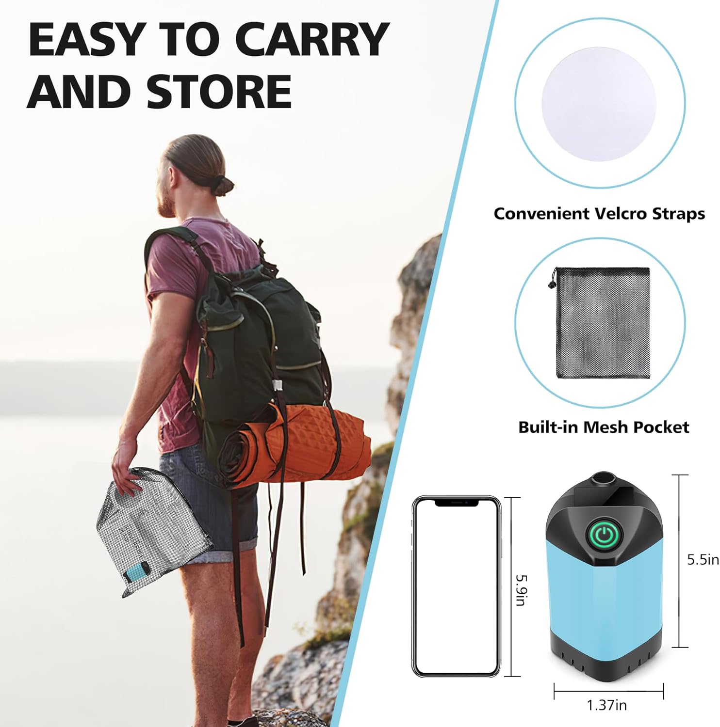 Portable Rechargeable Shower 
