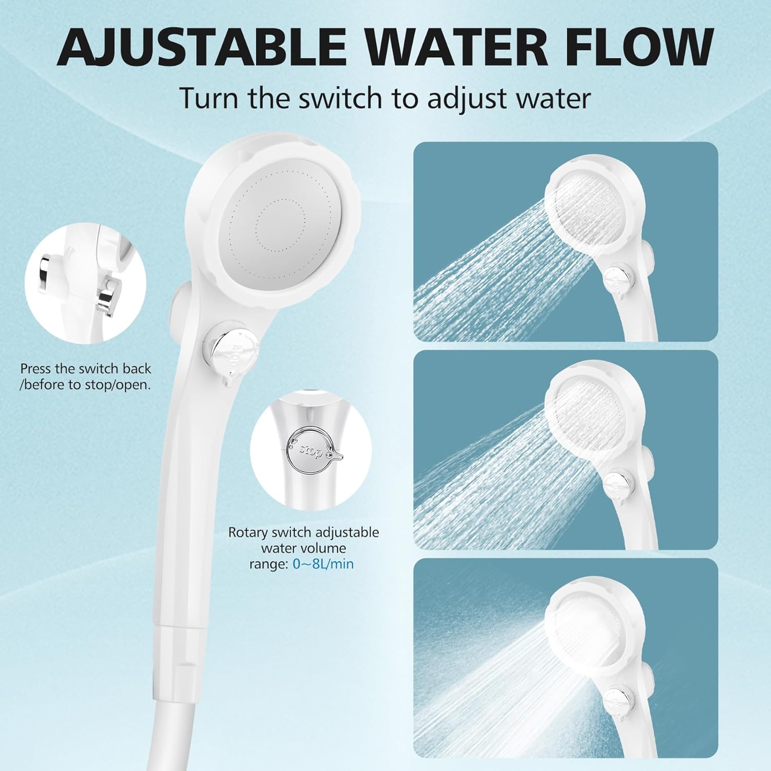 Portable Rechargeable Shower 