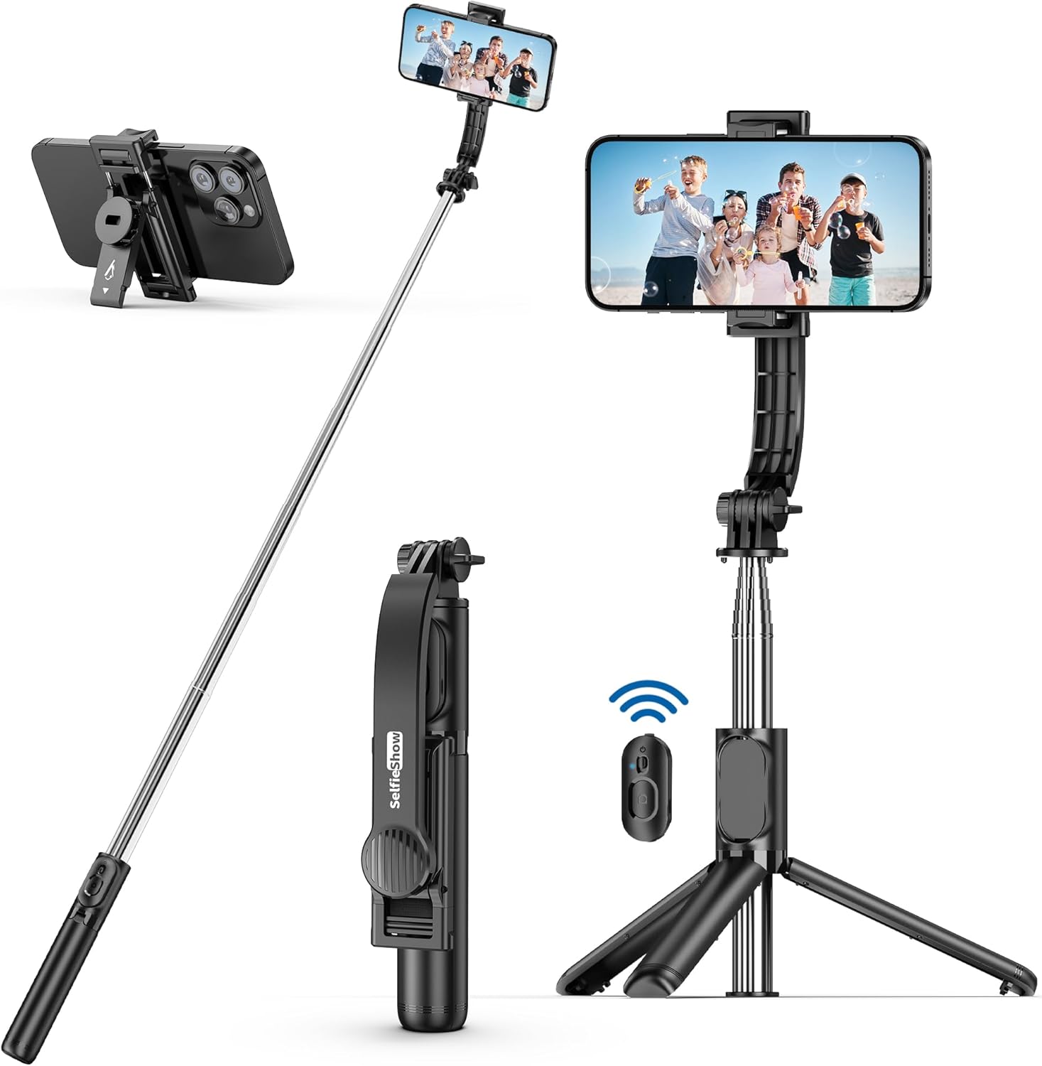2 –in-1 Wireless Selfie stick