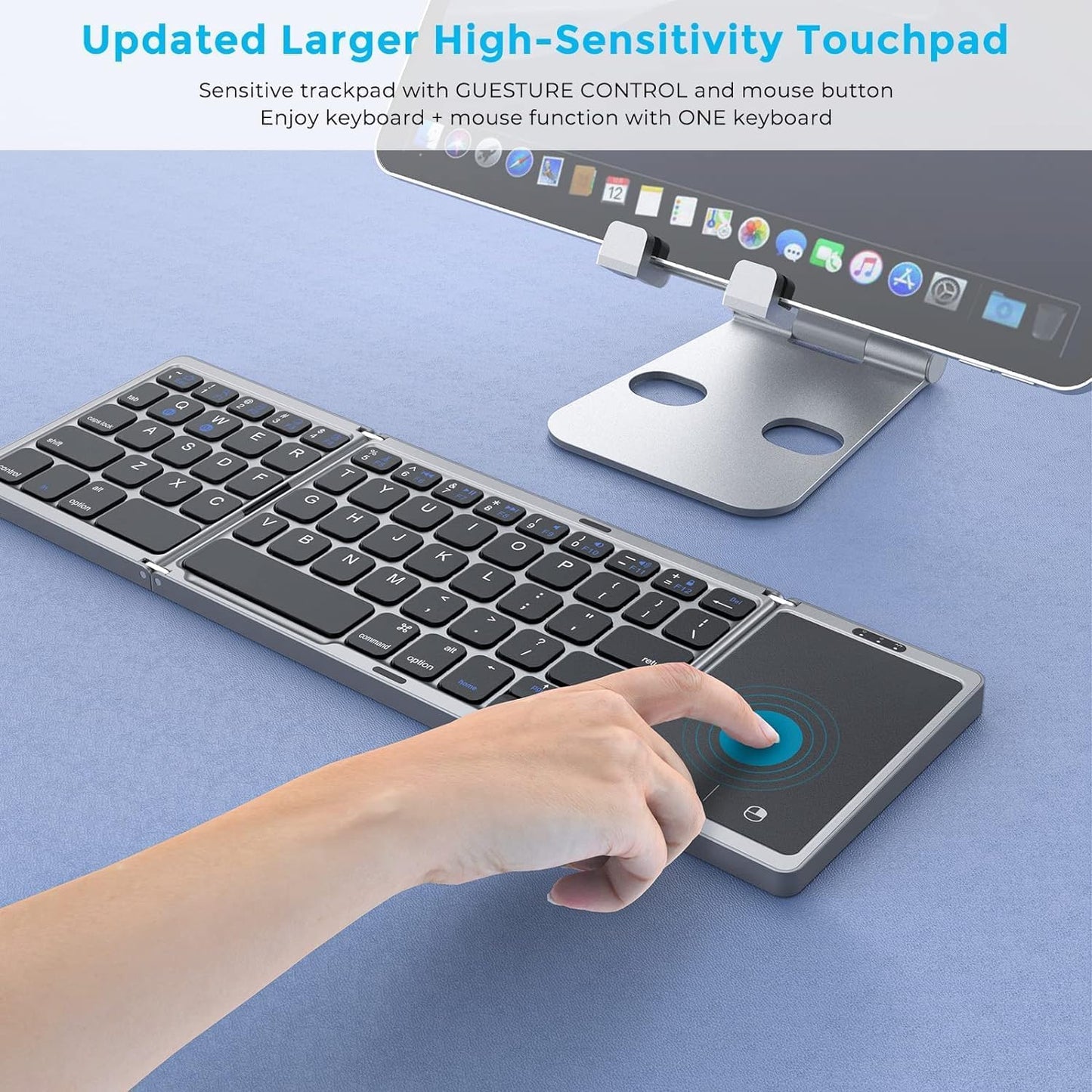 Portable Bluetooth Keyboard IOS and Andriod compatible
