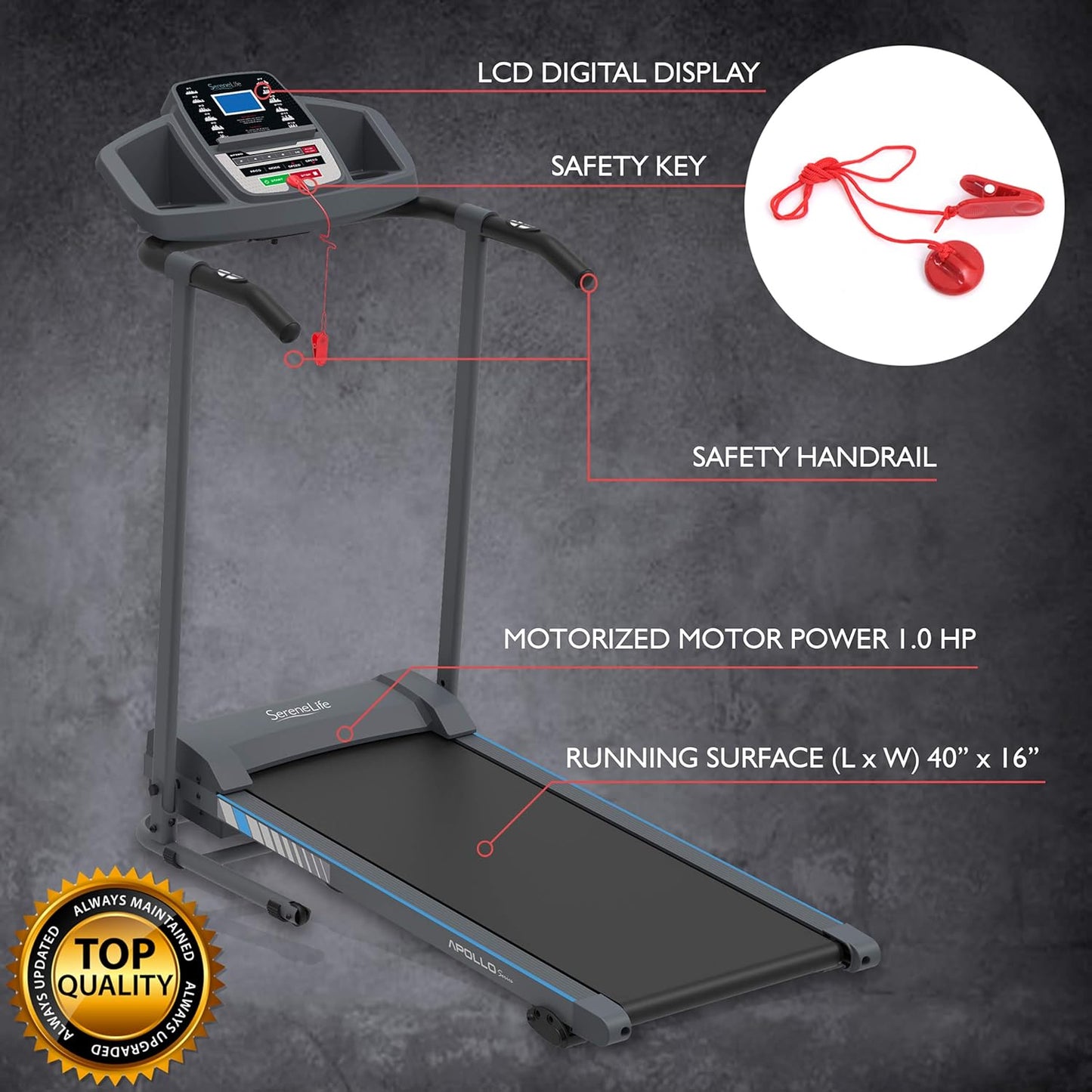 Smart Folding Treadmill 