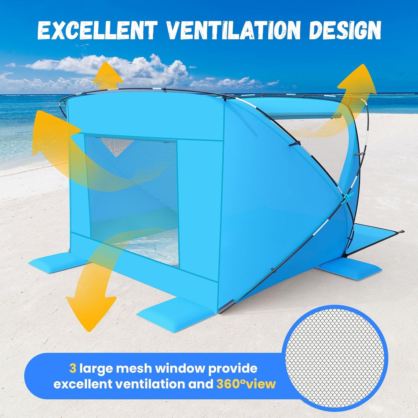 Foldable UV Protection Sun Tent