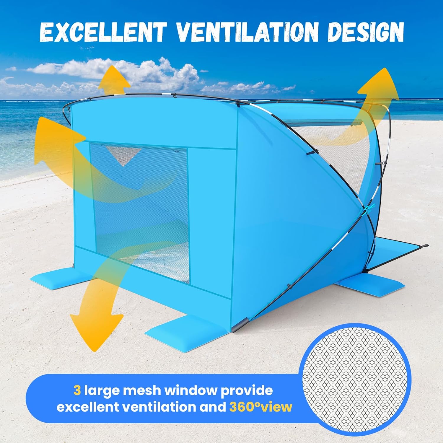 Foldable UV Protection Sun Tent