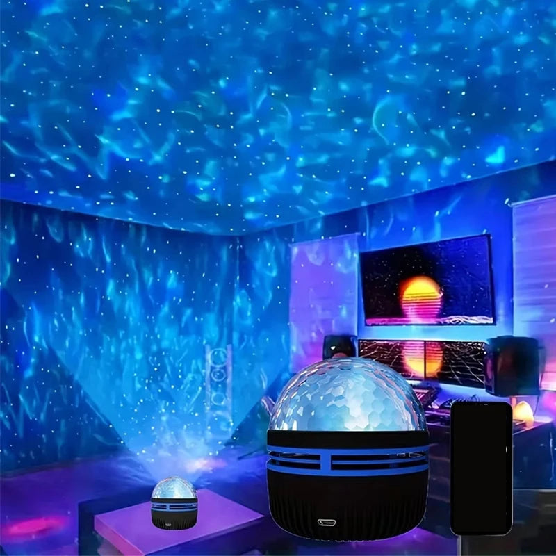 Remote Control Galaxy Sky LED Projector