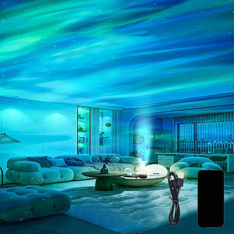 Remote Control Galaxy Sky LED Projector
