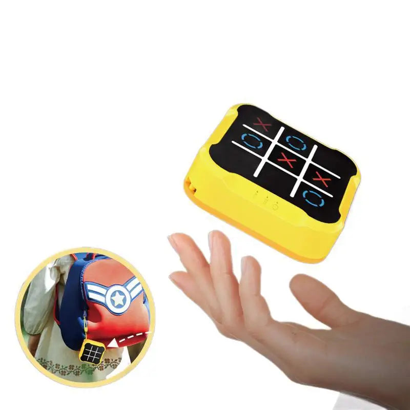 3-in 1 portable Puzzle Tic-Tac-Toe Board Game 