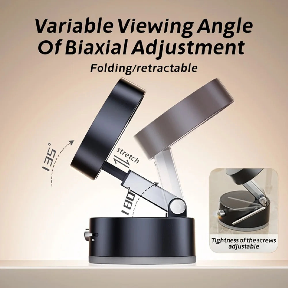 Vacuum Magnetic Magnetic Phone stand, Foldable,retractable and strong magnet Multi-Use  Phone Holder