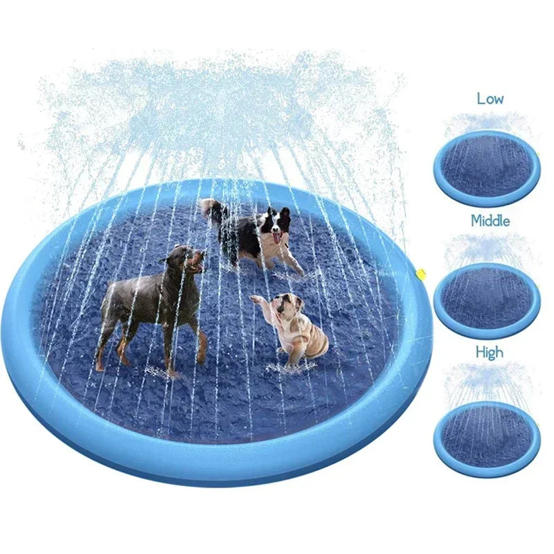 Dog Sprinkler Pool