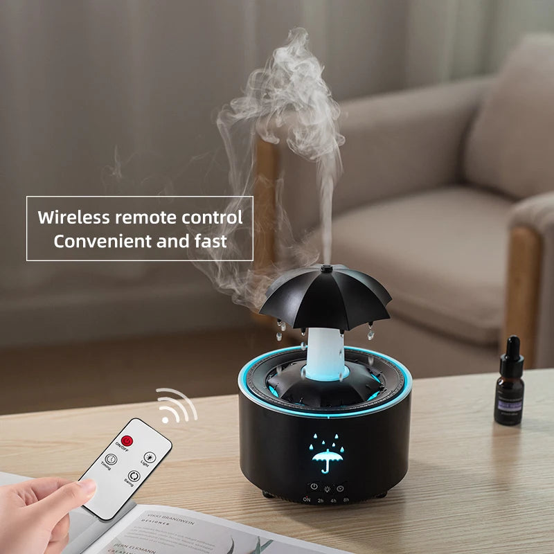 Colorful Raindrop Umbrella Humidifier 