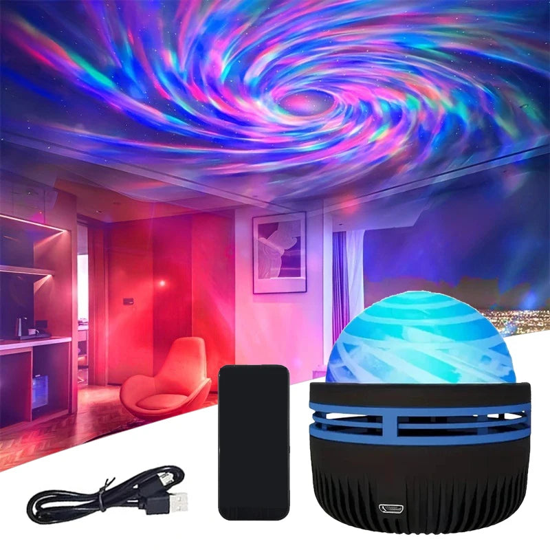 Remote Control Galaxy Sky LED Projector