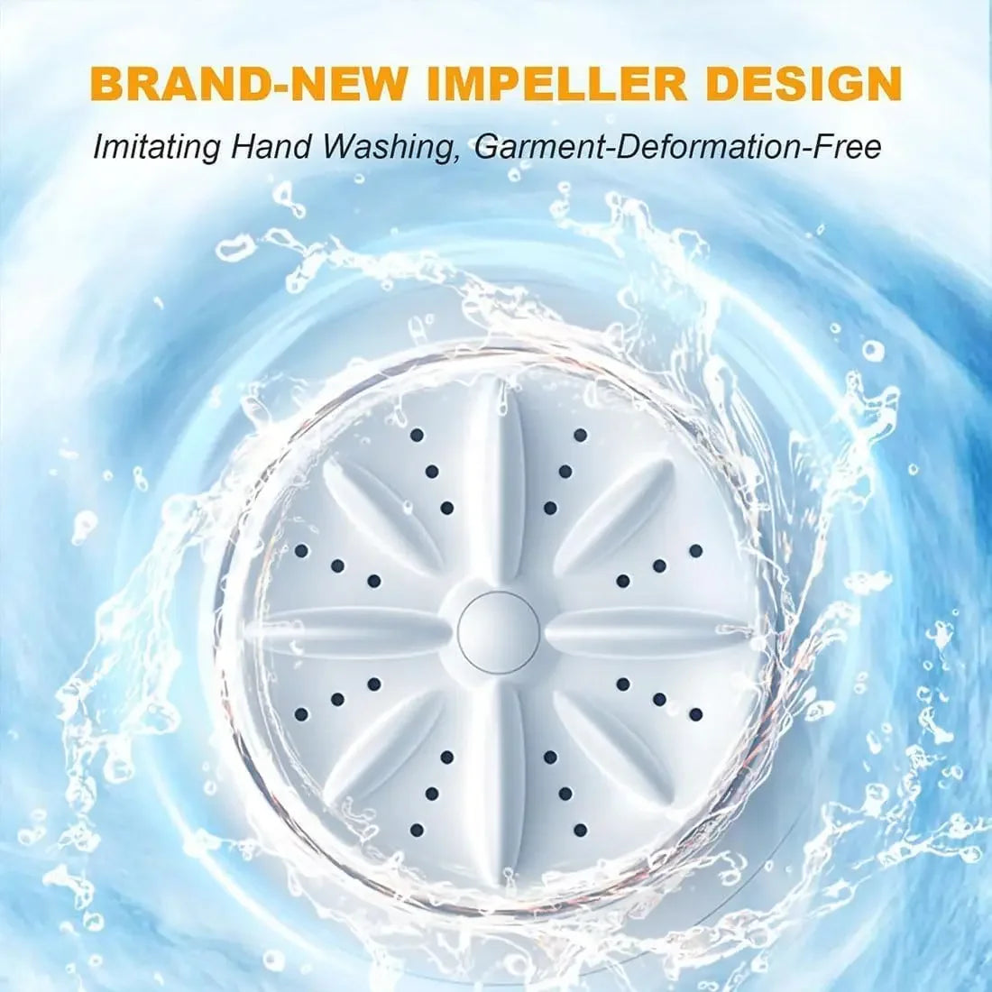 Mini Portable Rechargeable Washer (2025 Upgrade)