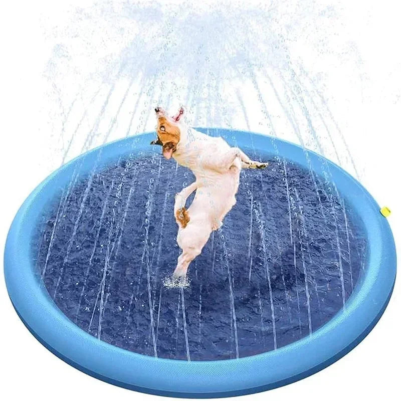 Dog Sprinkler Pool
