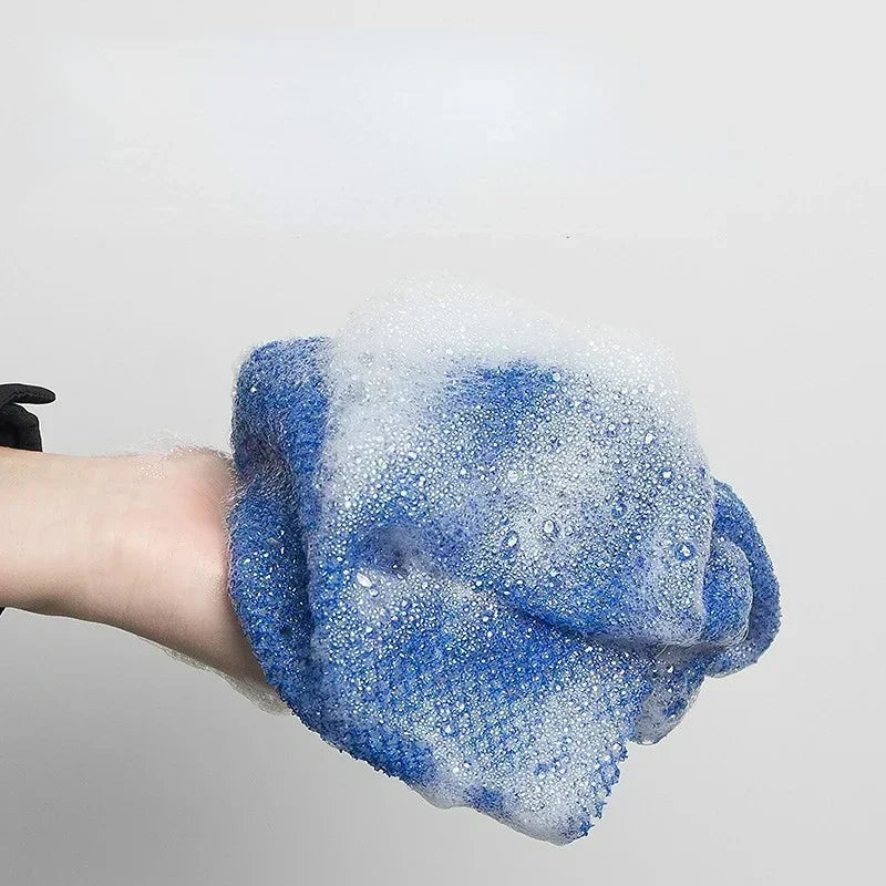 African  Exfoliating Long Net Sponge Body