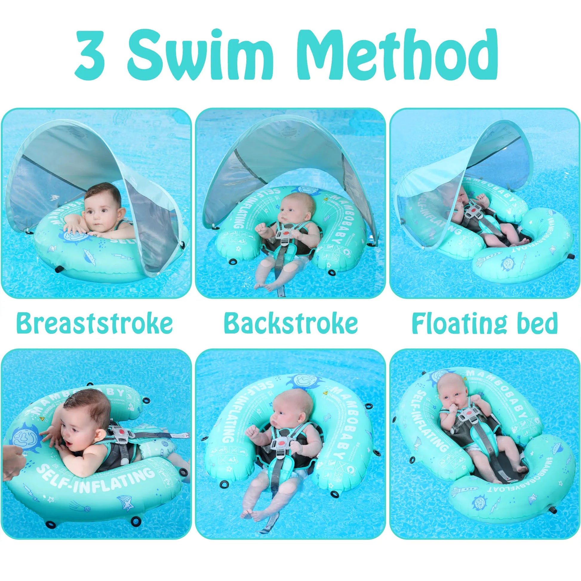 Convertible baby float
