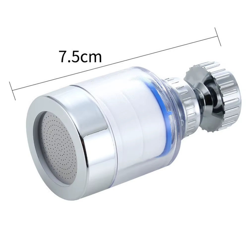 2-40PCS Faucet Water Clean Filter Purifier 360 Degree Rotating Splash Filters Faucet Adapter Water Saving for Household Kitchen