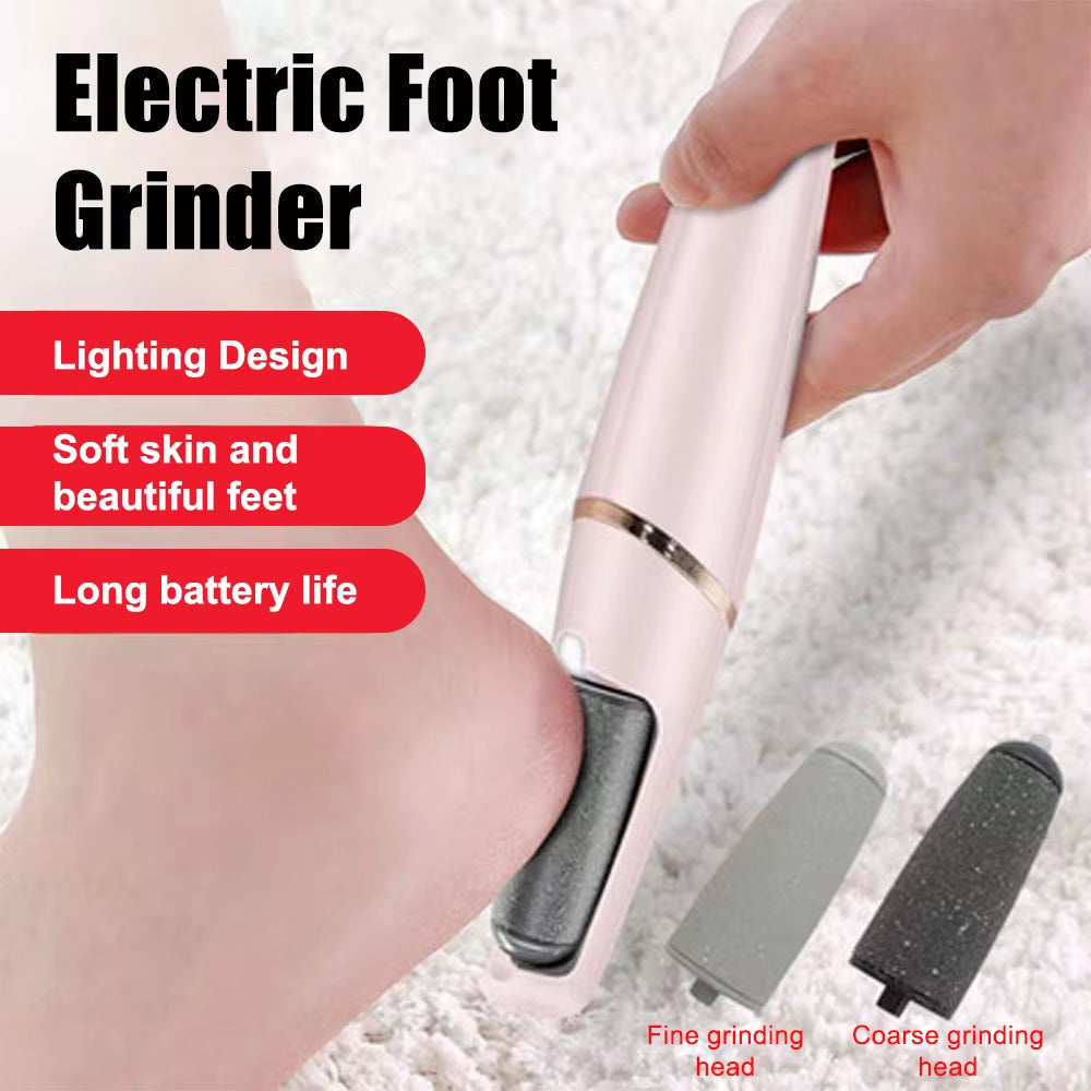 Electric Foot File Callus Remover Rechargeable Foot Pedicure Grinder Tool Dead Skin Removal Calluses Pedicure Cracked Foot Care